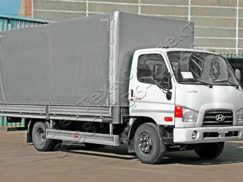 Седельный тягач на базе HYUNDAI HD78 + полуприцеп бортовой/тентованный